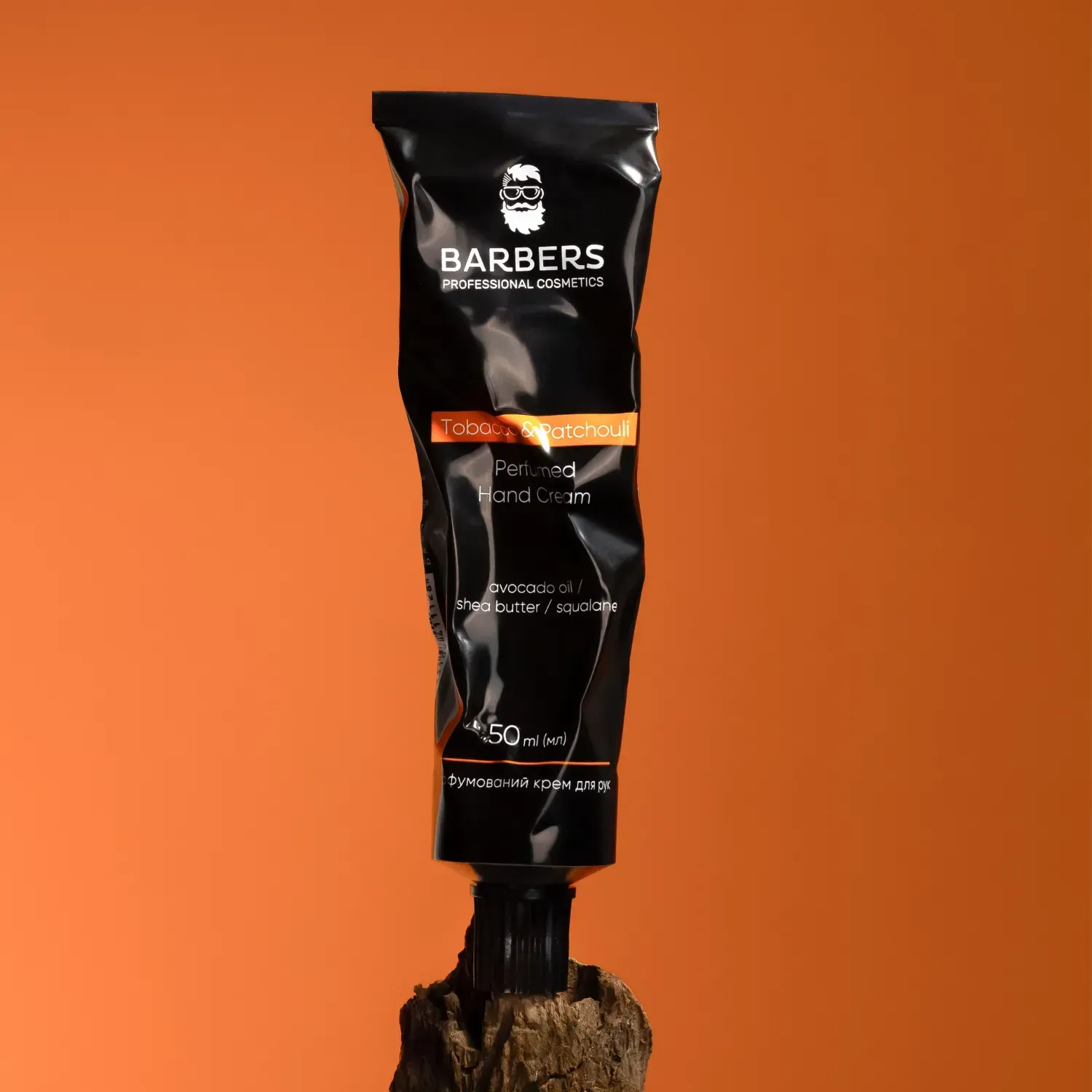 Парфумований крем для рук Tobacco & Patchouli Barbers 50 мл 3