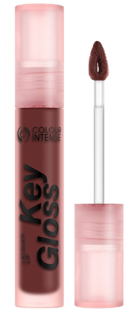 Лаковий блиск для губ Key Gloss 204 загадковий коричневий, 5 мл, Colour Intense