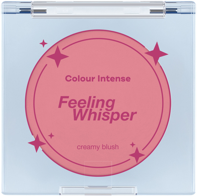 Кремові рум`яна для обличчя Feeling Whisper 402 сором`язливий рожевий, 5 г, Colour Intense
