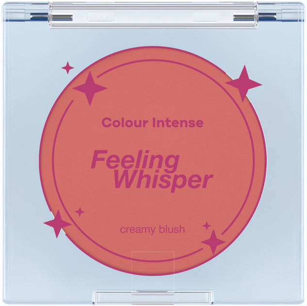 Кремові рум`яна для обличчя Feeling Whisper 403 персиковий спалах, 5 г, Colour Intense