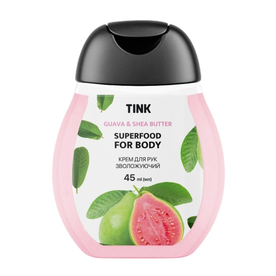 Крем для рук зволожуючий Guava з екстрактом гуави та маслом ши Tink 45 мл, 289213