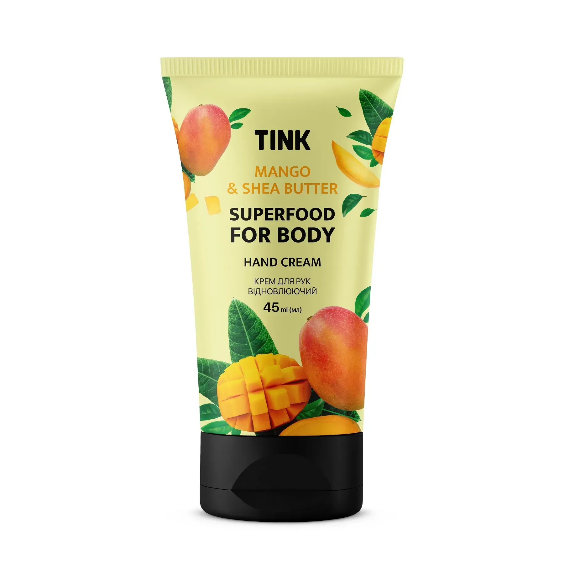 Крем для рук відновлюючий Mango з екстрактом манго та маслом ши Tink 45 мл, 289211 1