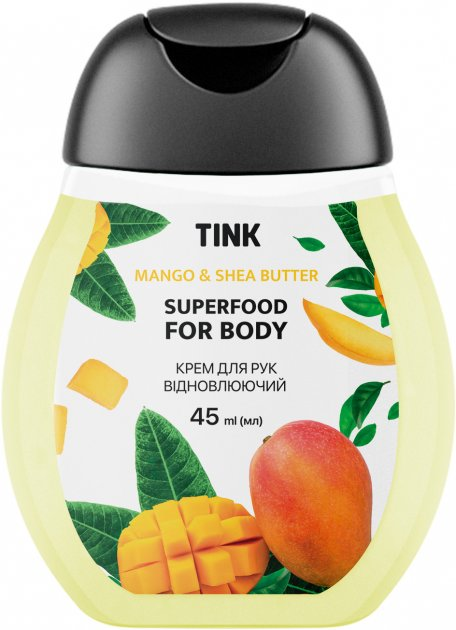 Крем для рук відновлюючий Mango з екстрактом манго та маслом ши Tink 45 мл, 289211
