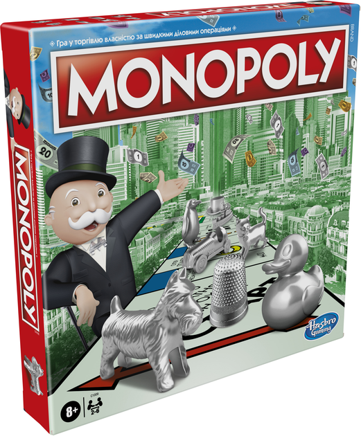 Гра настільна "Класична Монополія" Hasbro, C1009 1