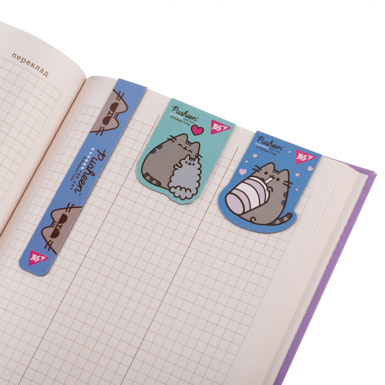 Закладки магнітні Yes "Pusheen" 3 шт, 708348 2