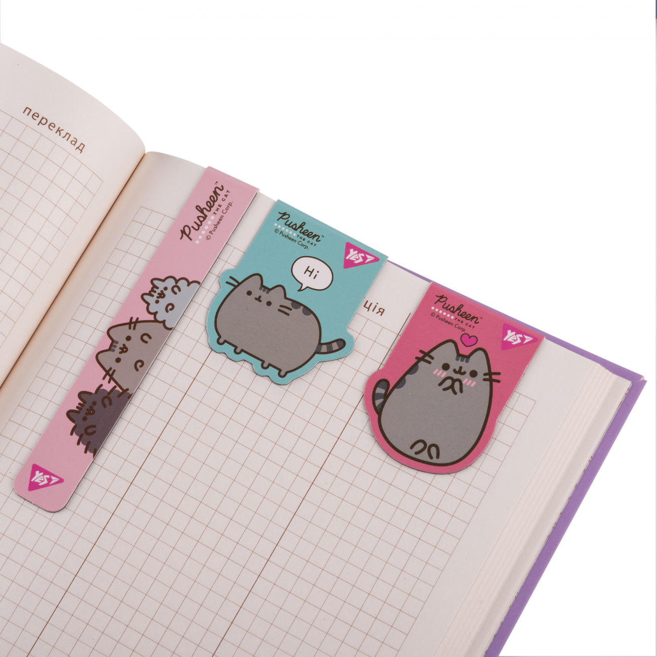 Закладки магнітні Yes "Pusheen" 3 шт, 708350 2