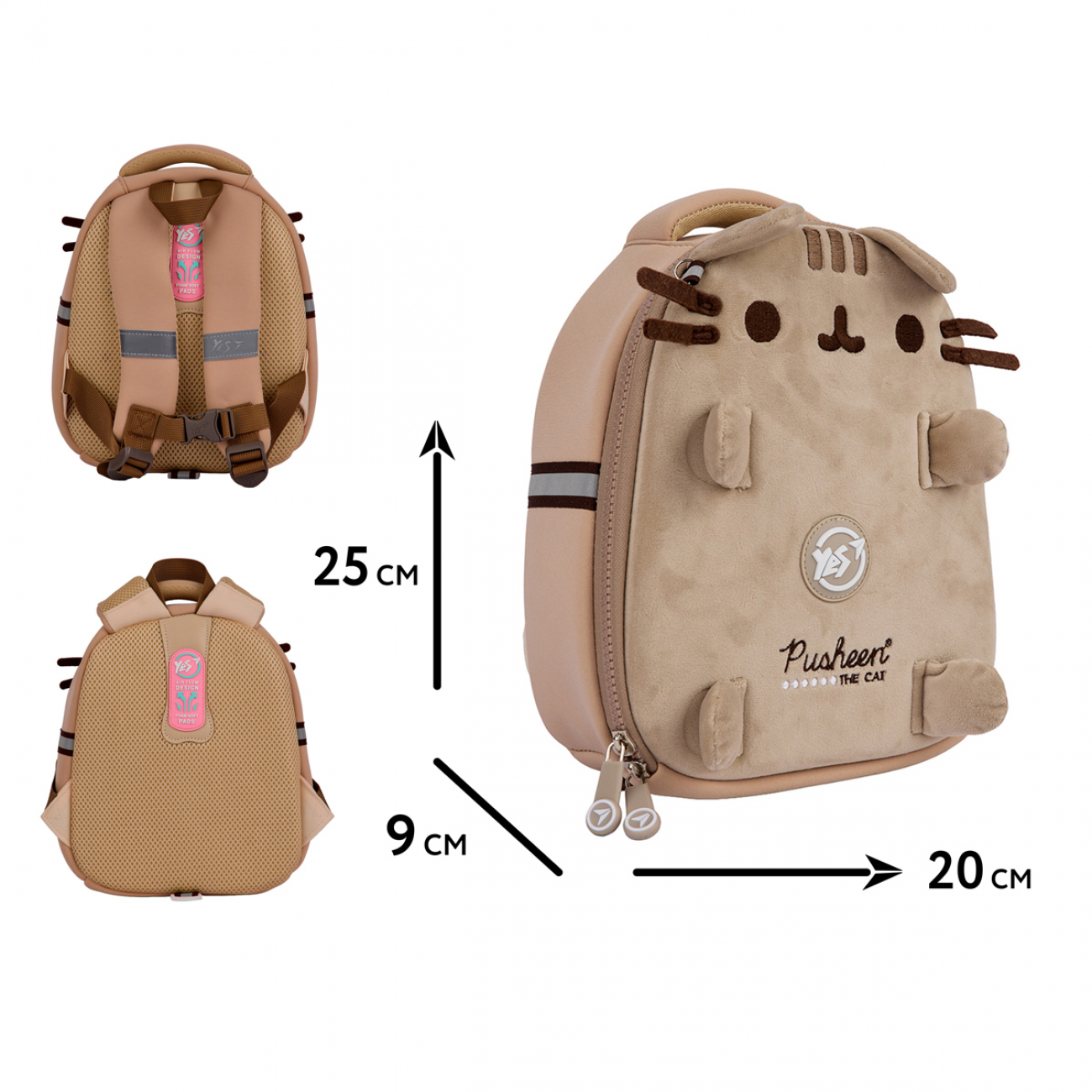Рюкзак дитячий YES K-33 "Pusheen Fluffy", 559976 1