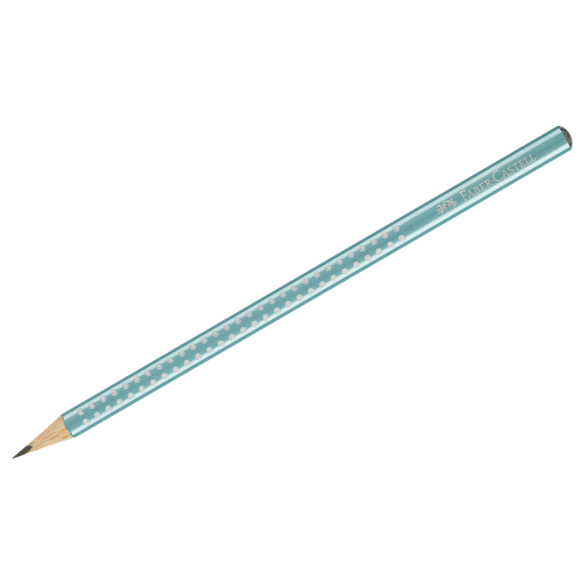 Олівець чорнографітний Grip Sparkle, ocean metallik, 118262Р Faber-Castell 1