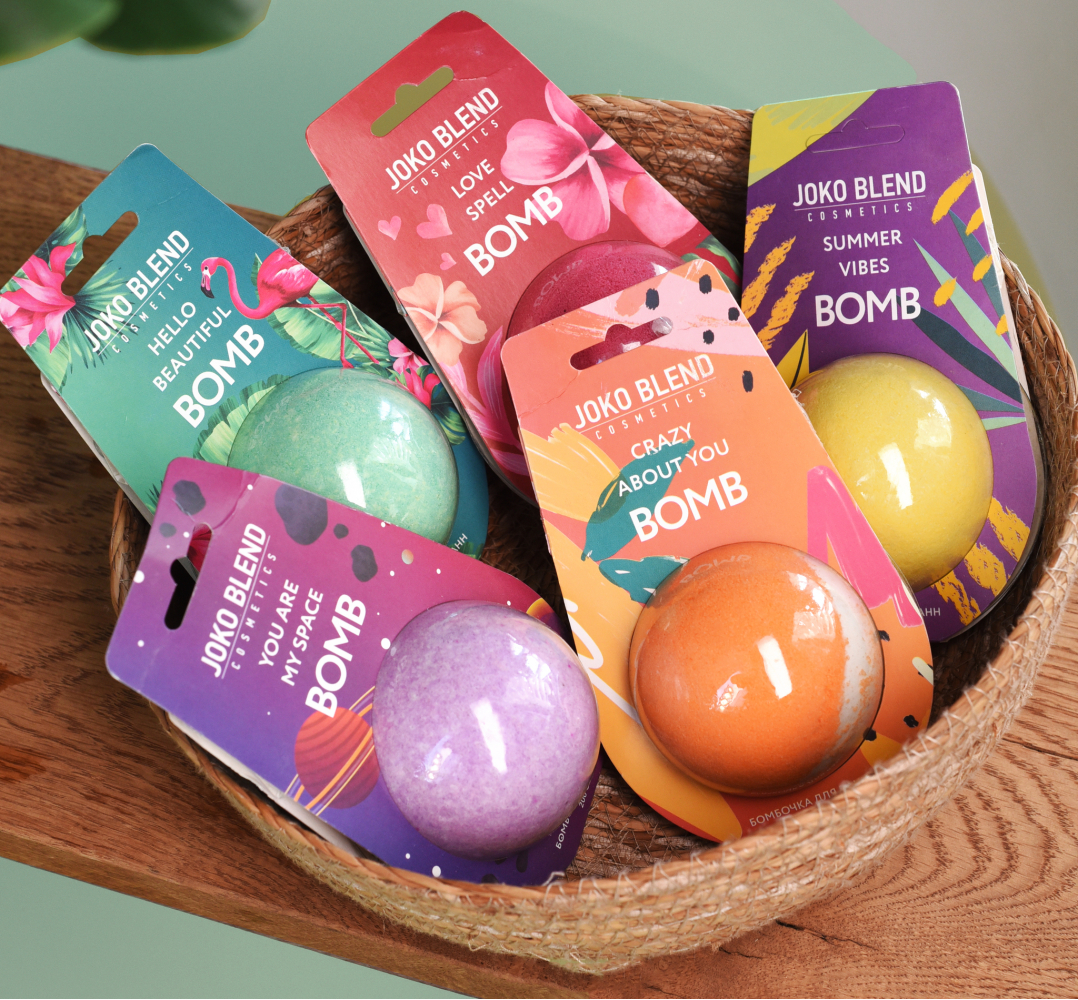 Бомбочка-гейзер для ванной Crazy about you Joko Blend 200 г, 834154 2