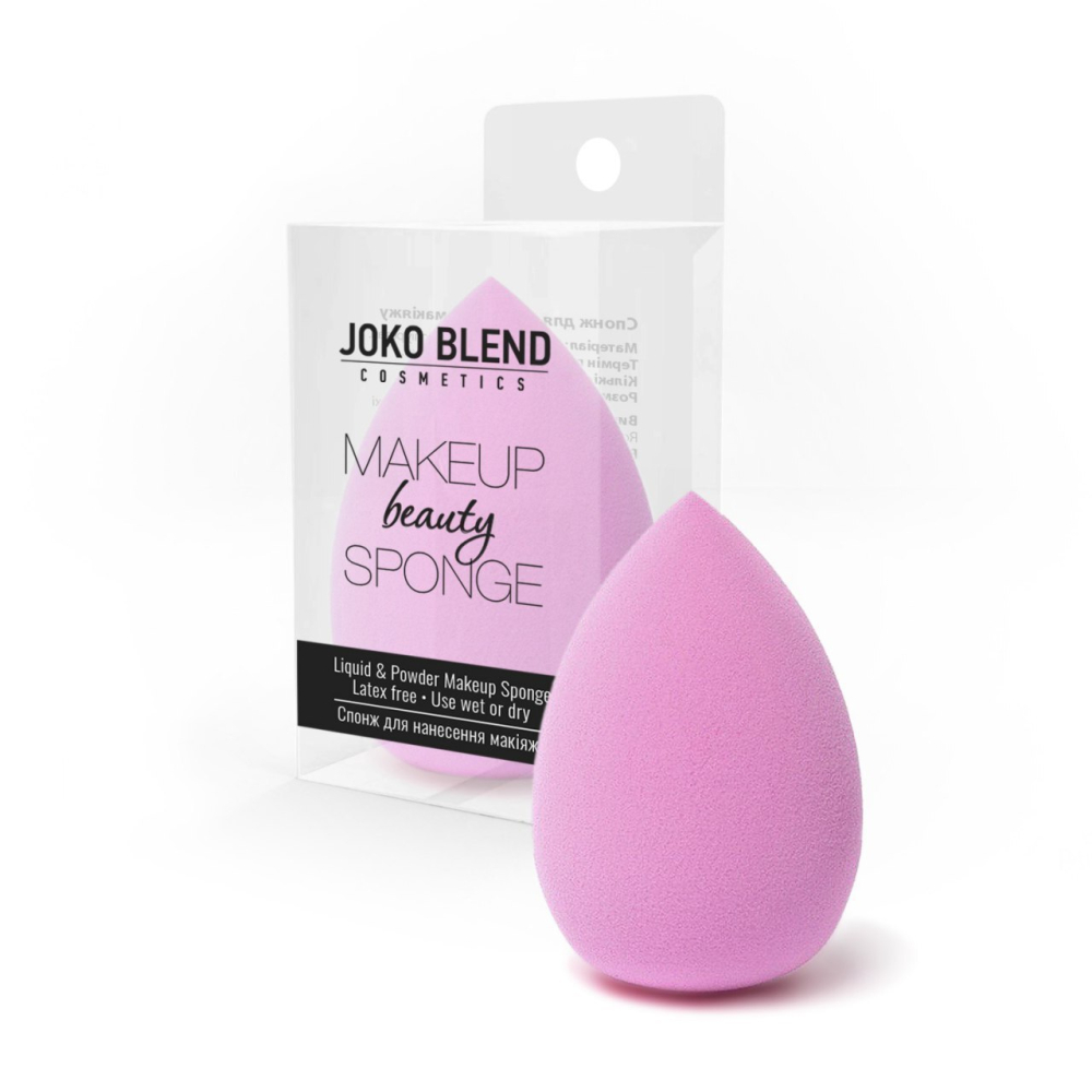 Спонж для нанесения макияжа Makeup Beauty Sponge Pink Joko Blend, 834205