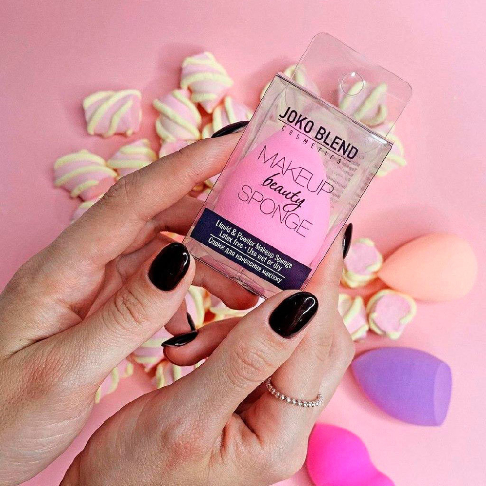 Спонж для нанесения макияжа Makeup Beauty Sponge Pink Joko Blend, 834205 2