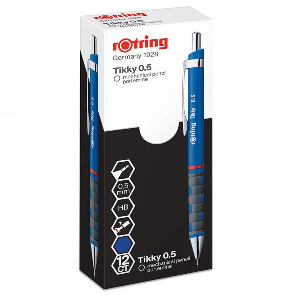 Олівець механічний 0,5 мм Rotring Tikky син. (R1904701) 2