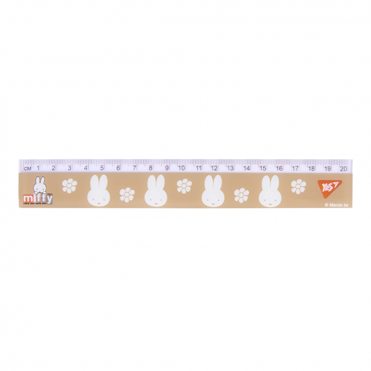 Линейка 20 см "Miffy", 370686 Yes