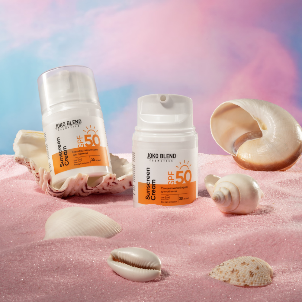 Сонцезахисний крем для обличчя SPF 50 Joko Blend 30 мл, 289554 5