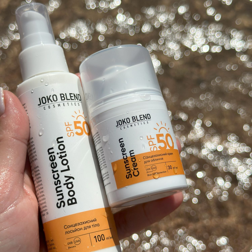Сонцезахисний крем для обличчя SPF 50 Joko Blend 30 мл, 289554 8