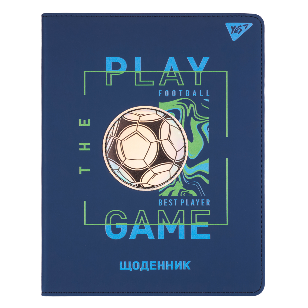 Щоденник шк. PU інтегральний "Best player" А5, 40 арк., 911618 YES