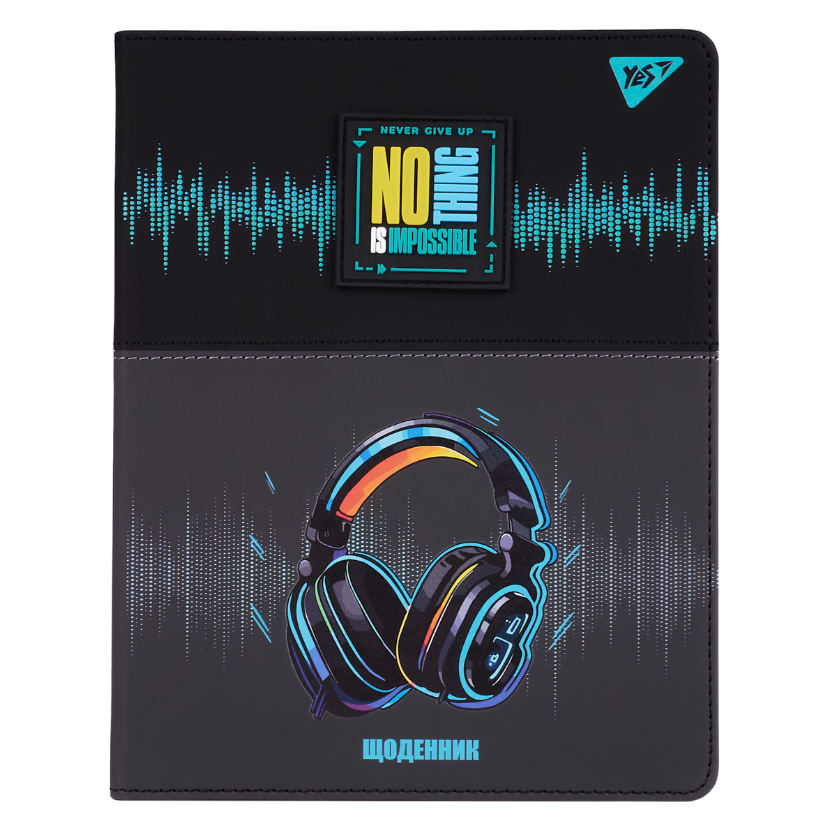 Щоденник шк. PU інтегральний "Headphones" А5, 40 арк., 911620 YES