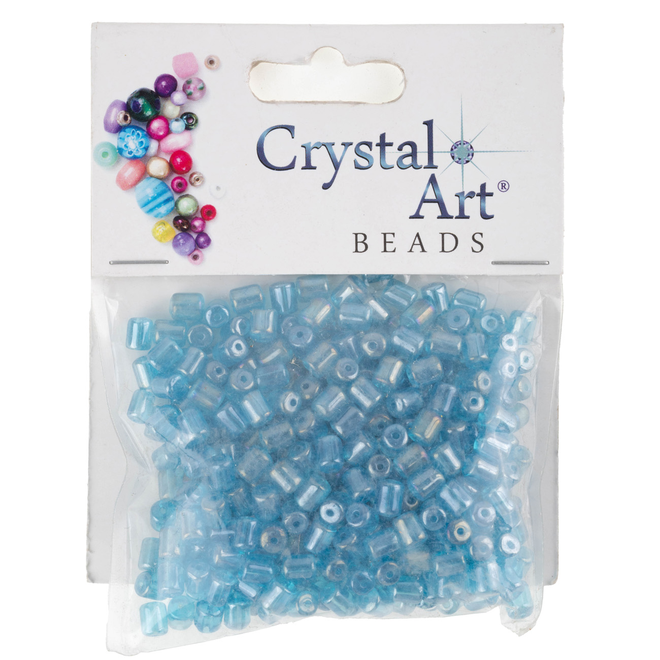 Намистини 4*5 мм, 50 г, luster 11053/101C Crystal Art 1
