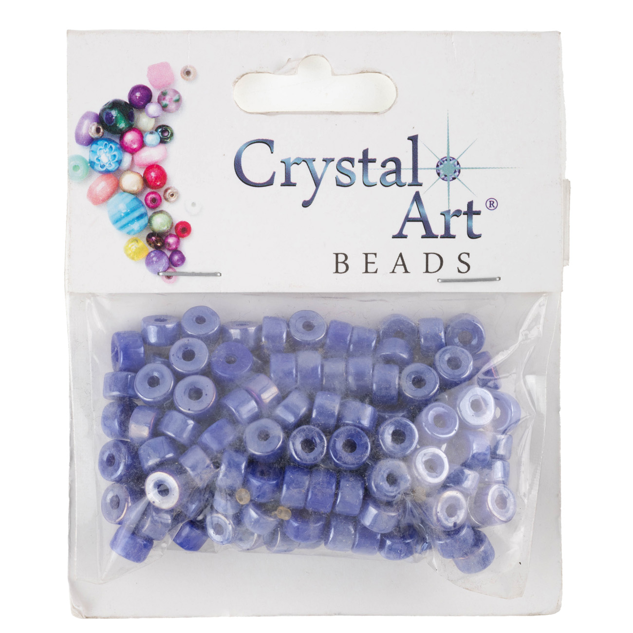 Намистини 6*4 мм, 50 г, luster 11064/307C Crystal Art 1