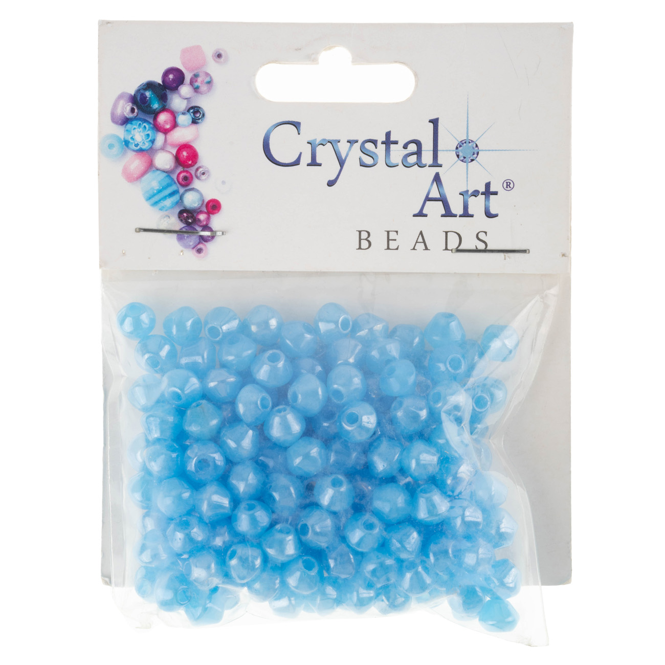 Намистини 6*6 мм, 50 г, luster 11093/029C Crystal Art 1