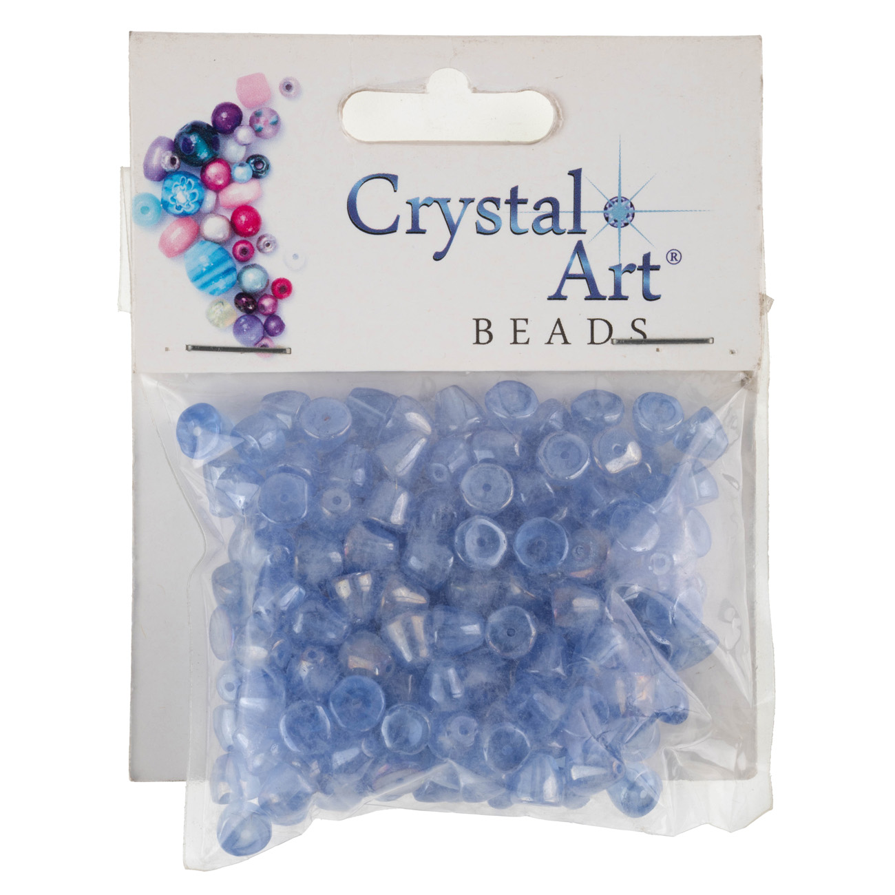 Намистини 6*6 мм, 50 г, luster 11146/016C Crystal Art 1