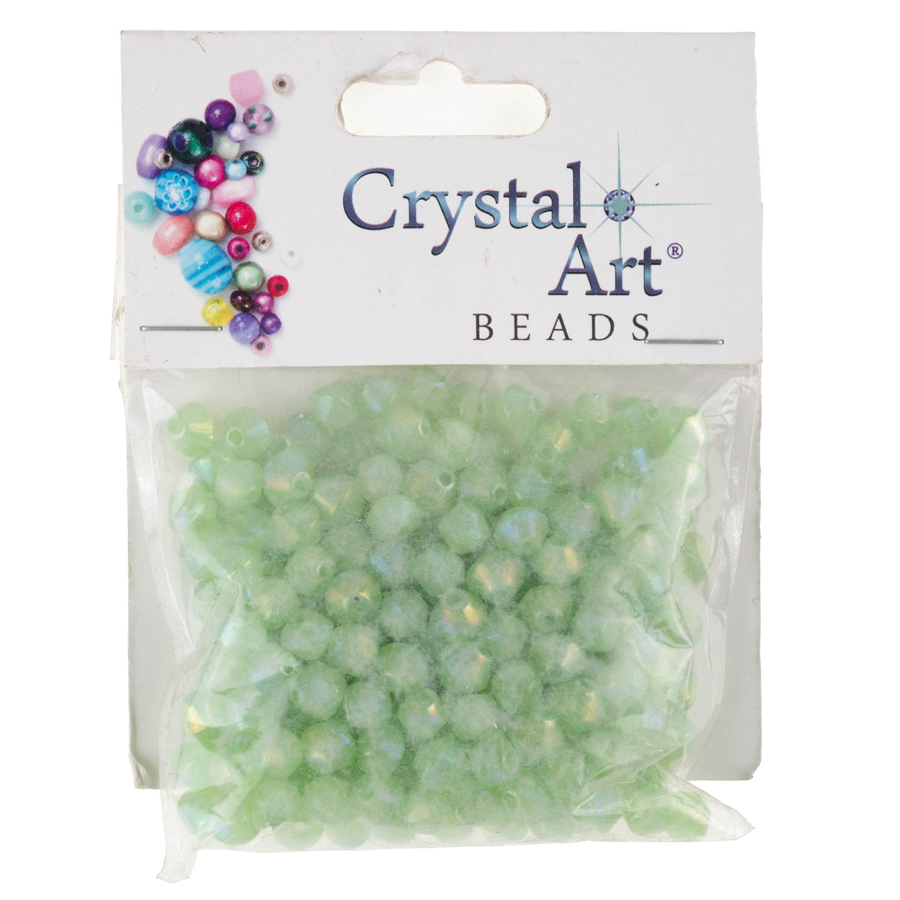 Намистини 6*6 мм, 50 г, rainbow 11093/353C Crystal Art 1