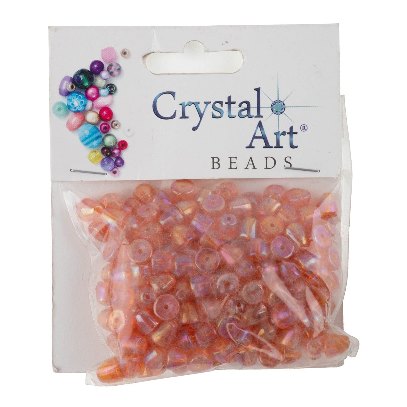 Намистини 6*6 мм, 50 г, rainbow 11146/102C Crystal Art 1