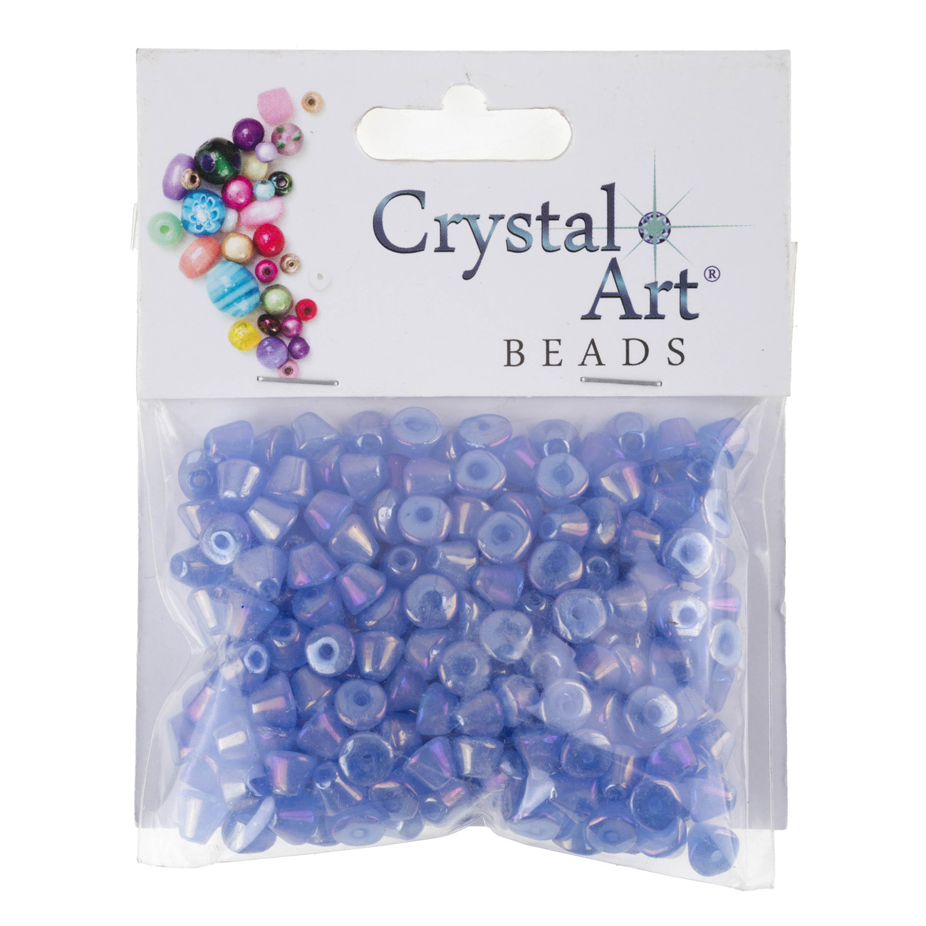 Намистини 6*6 мм, 50 г, rainbow 11146/355C Crystal Art 1