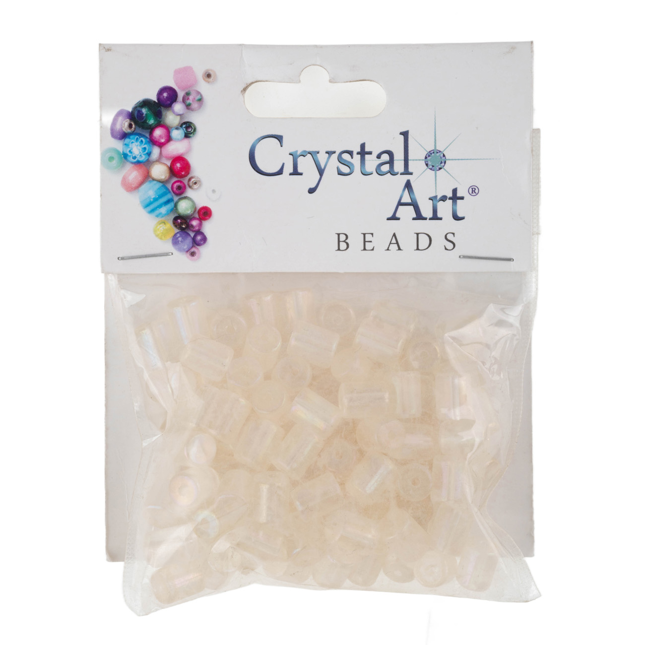 Намистини 6*8 мм, 50 г, rainbow 11056/001C Crystal Art 1