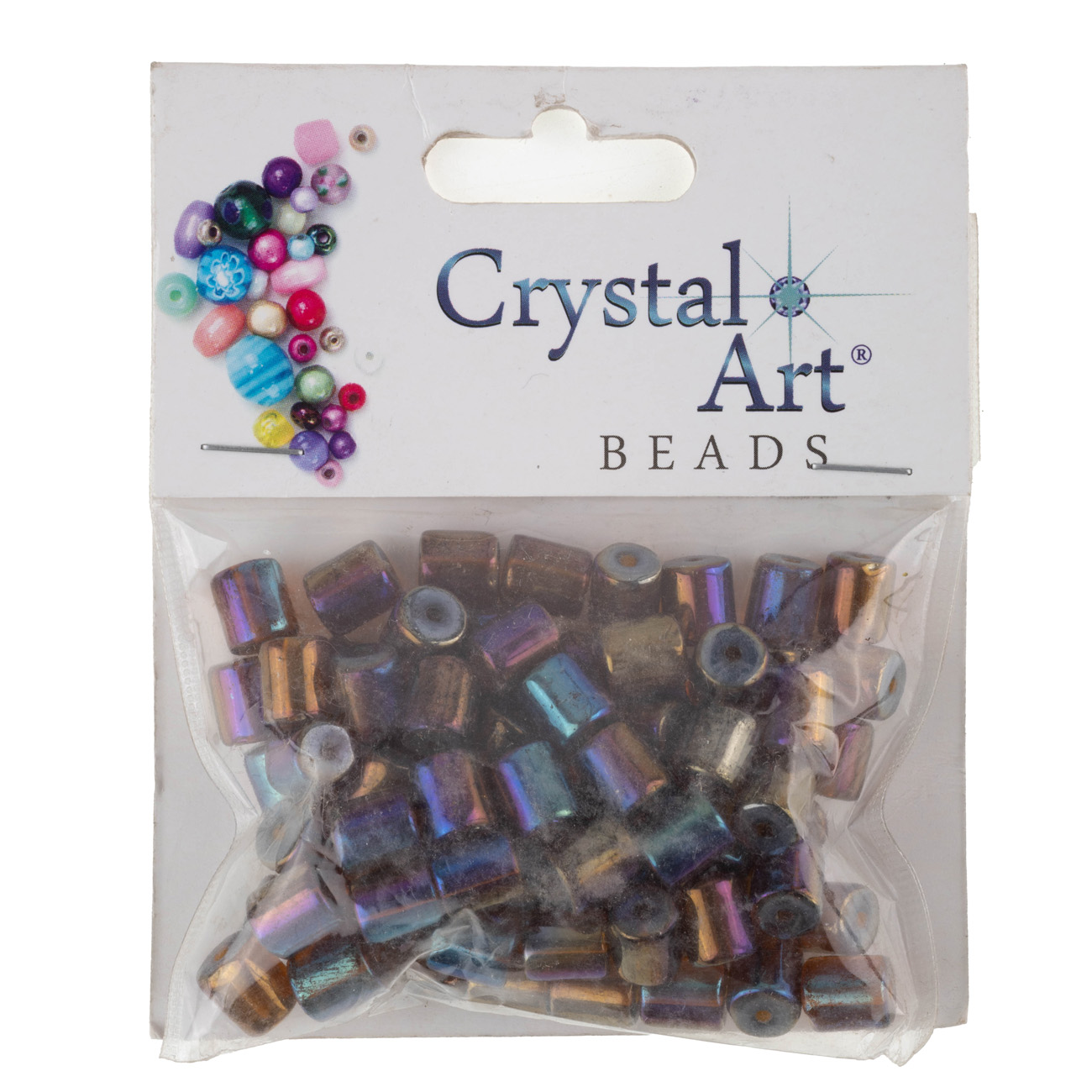 Намистини 6*8 мм, 50 г, rainbow 11056/017C Crystal Art 1