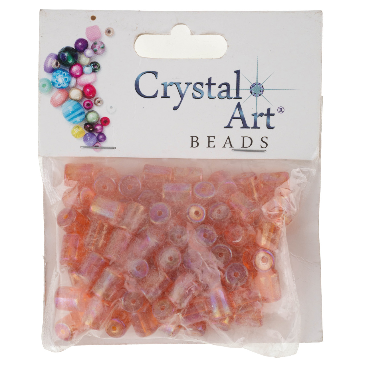 Намистини 6*8 мм, 50 г, rainbow 11056/102AC Crystal Art 1
