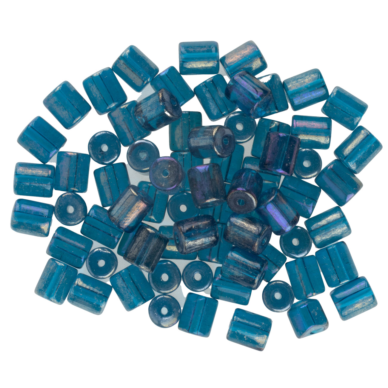 Намистини 6*8 мм, 50 г, rainbow 11056/114C Crystal Art