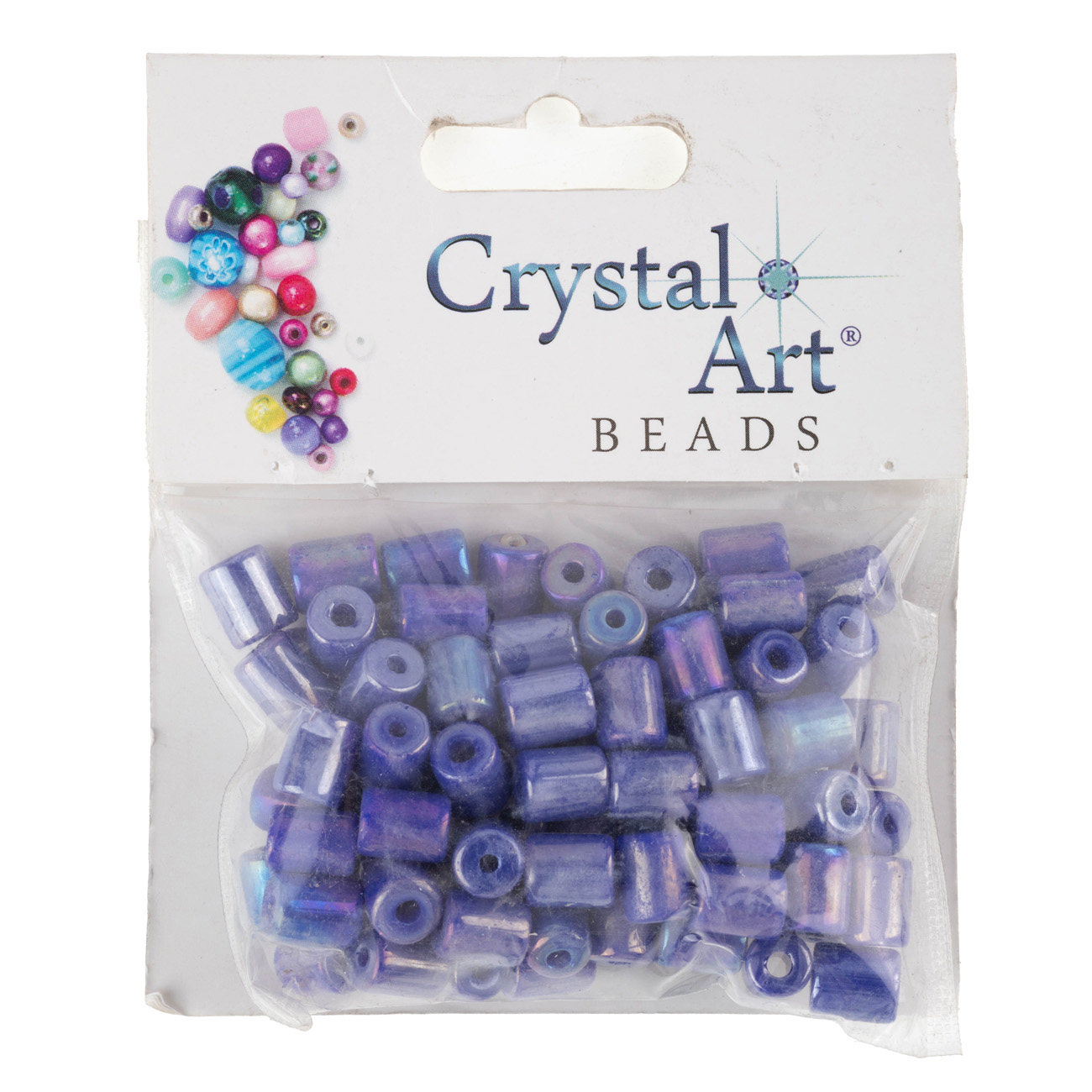 Намистини 6*8 мм, 50 г, rainbow 11056/307C Crystal Art 1