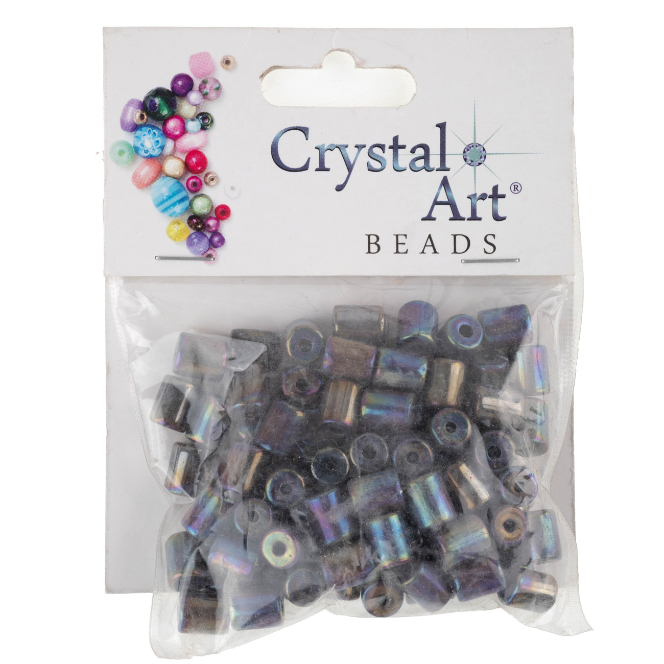 Намистини 6*8 мм, 50 г, rainbow 11056/308C Crystal Art 1