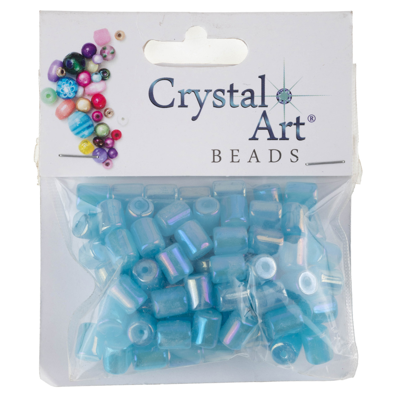 Намистини 6*8 мм, 50 г, rainbow 11056/352C Crystal Art 1