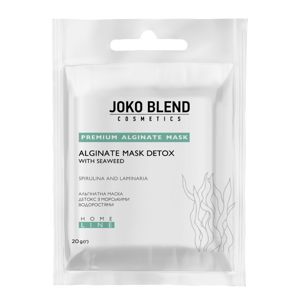 Альгинатная маска Детокс с морскими водорослями Joko Blend 20 г, 435299