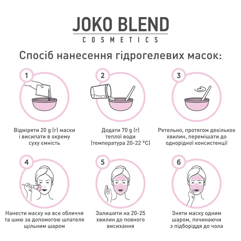 Маска для обличчя Youthful Elixir Joko Blend 20 г, 834244 2