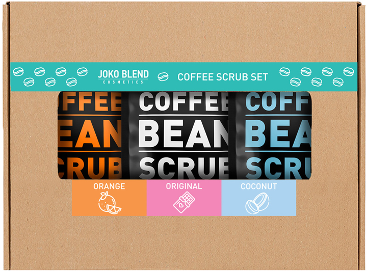 Набір Coffee Body Scrub Joko Blend Set of 3, 734932