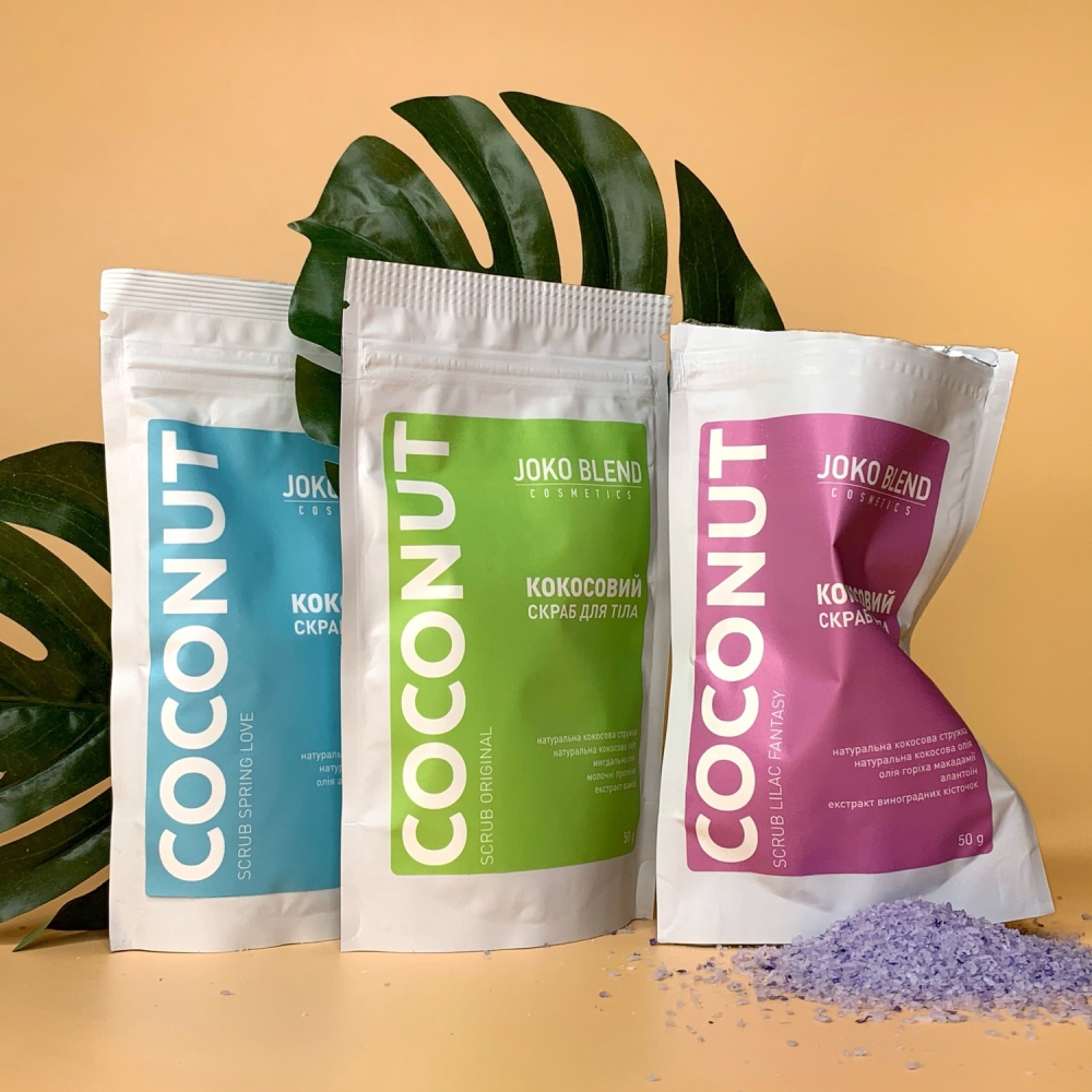 Набір Coconut Body Scrub Joko Blend Set of 3, 734933 2