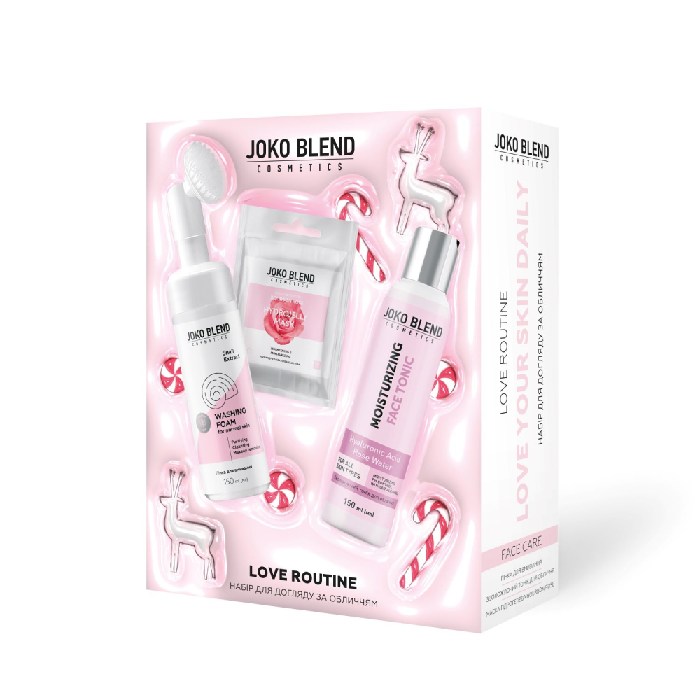 Набір новорічний для догляду за обличчям Love Routine Joko Blend, 289725 1