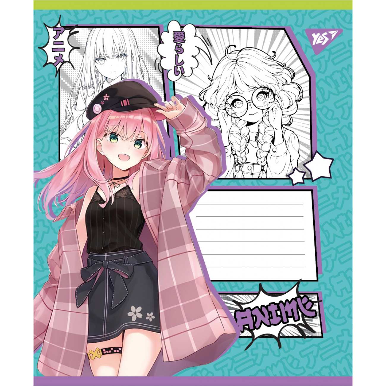 Зошит 36 кл. Yes "Anime teenagers", 767985 2