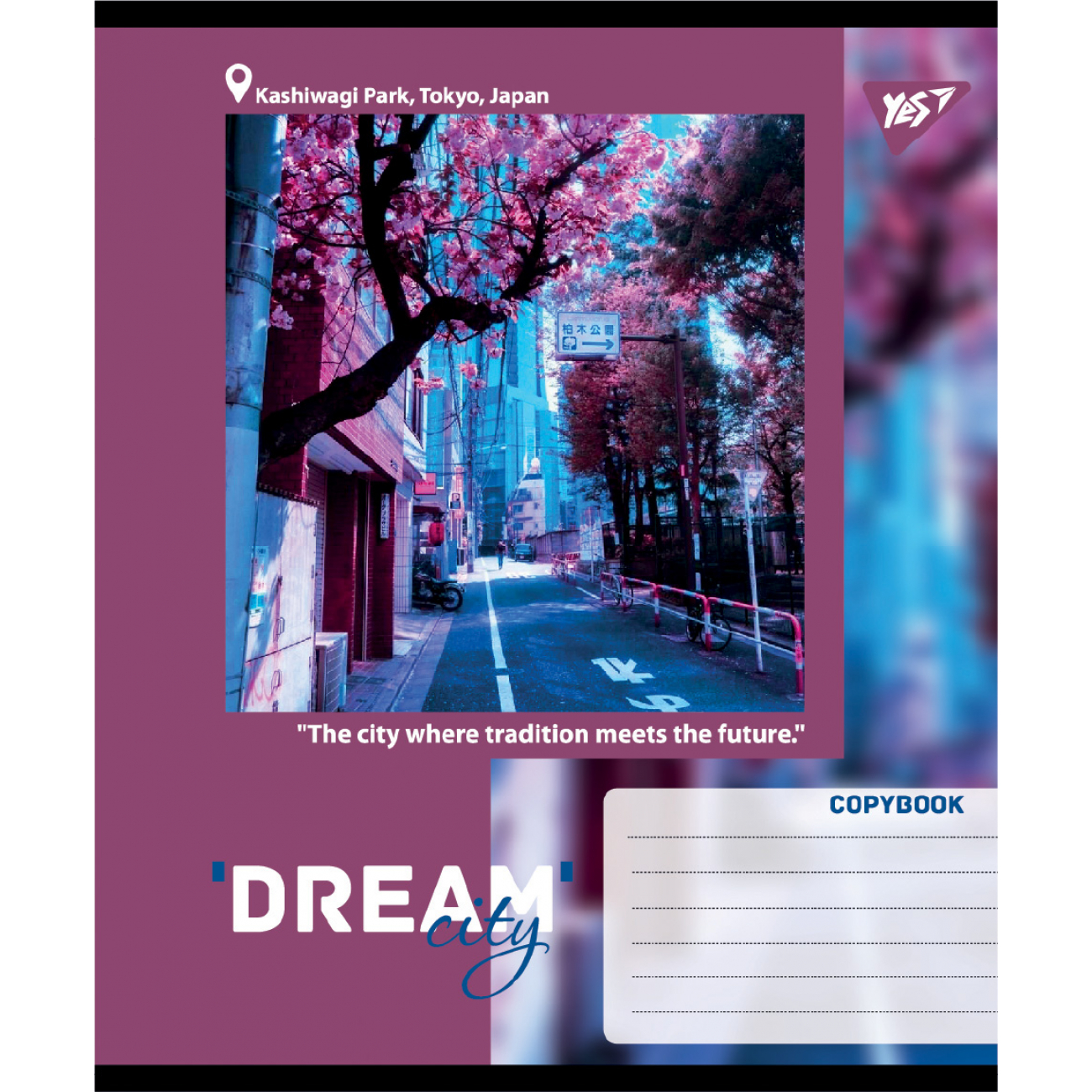 Зошит 36 лін. Yes "Dream City", 767702 3