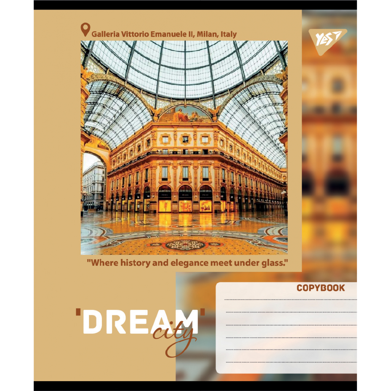 Зошит 36 лін. Yes "Dream City", 767702 5