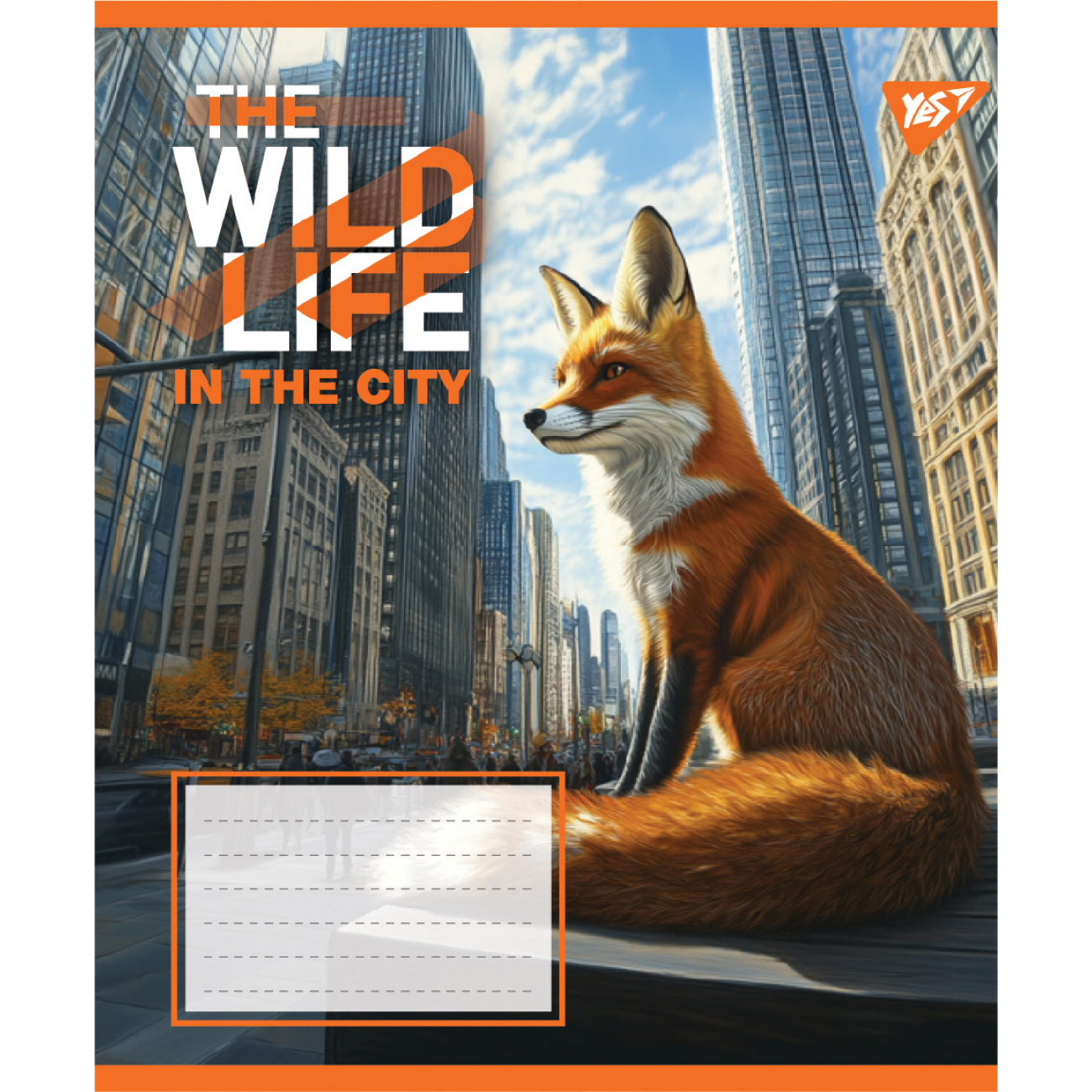 Зошит 36 лін. Yes "The wild in the city", 767767 3