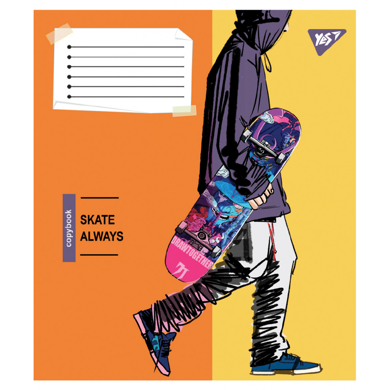 Зошит 48 кл. Yes "Skate is always", 767814 1
