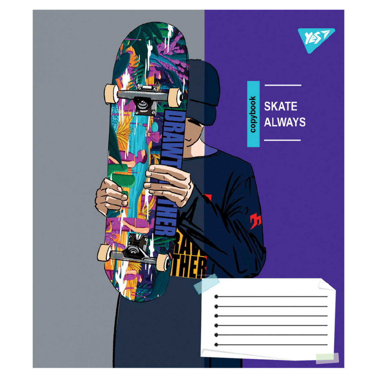 Зошит 48 кл. Yes "Skate is always", 767814 4