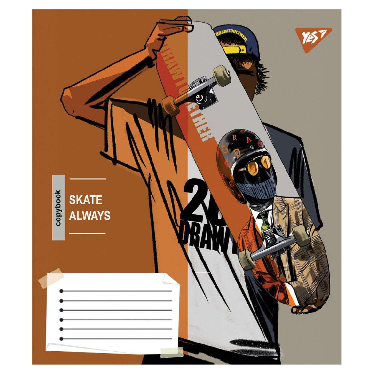 Зошит 48 кл. Yes "Skate is always", 767814 5