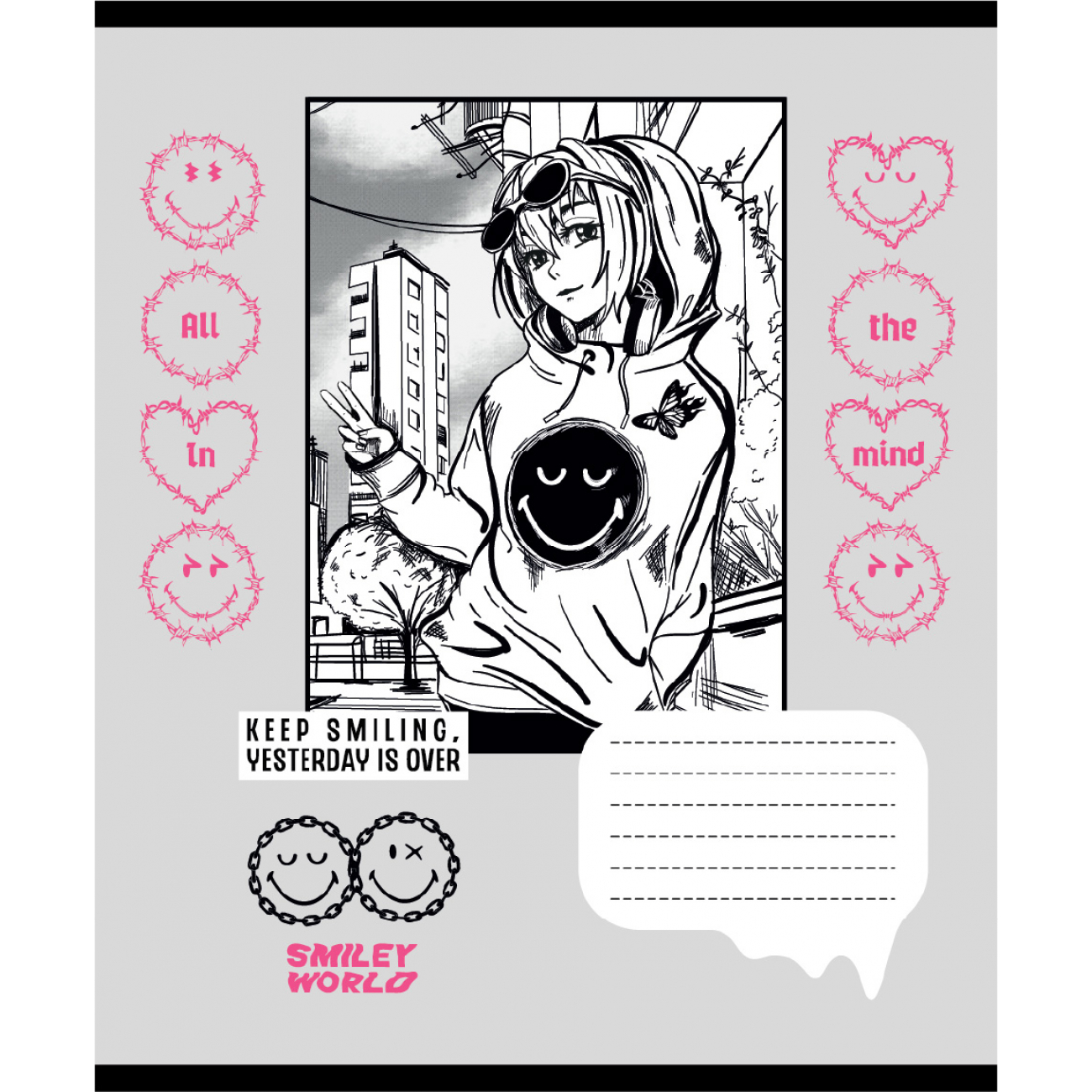 Зошит 48 кл. Yes "Smiley World Anime", 767654 4