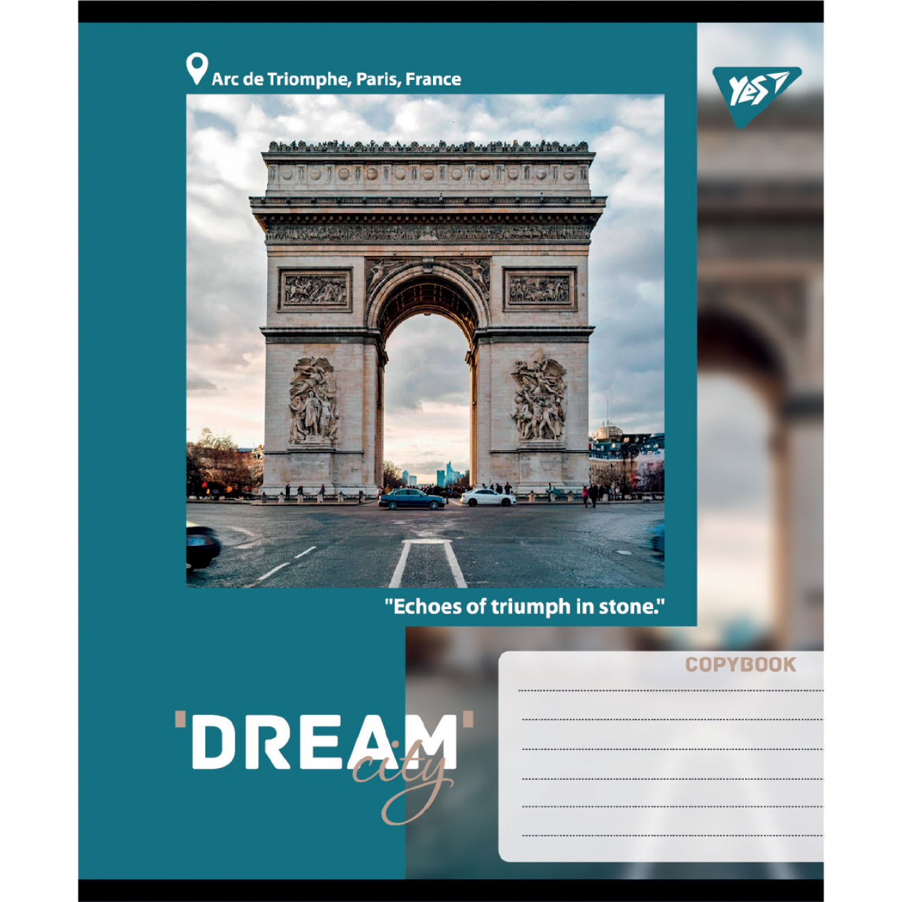 Зошит 48 лін. Yes "Dream City", 767704 4