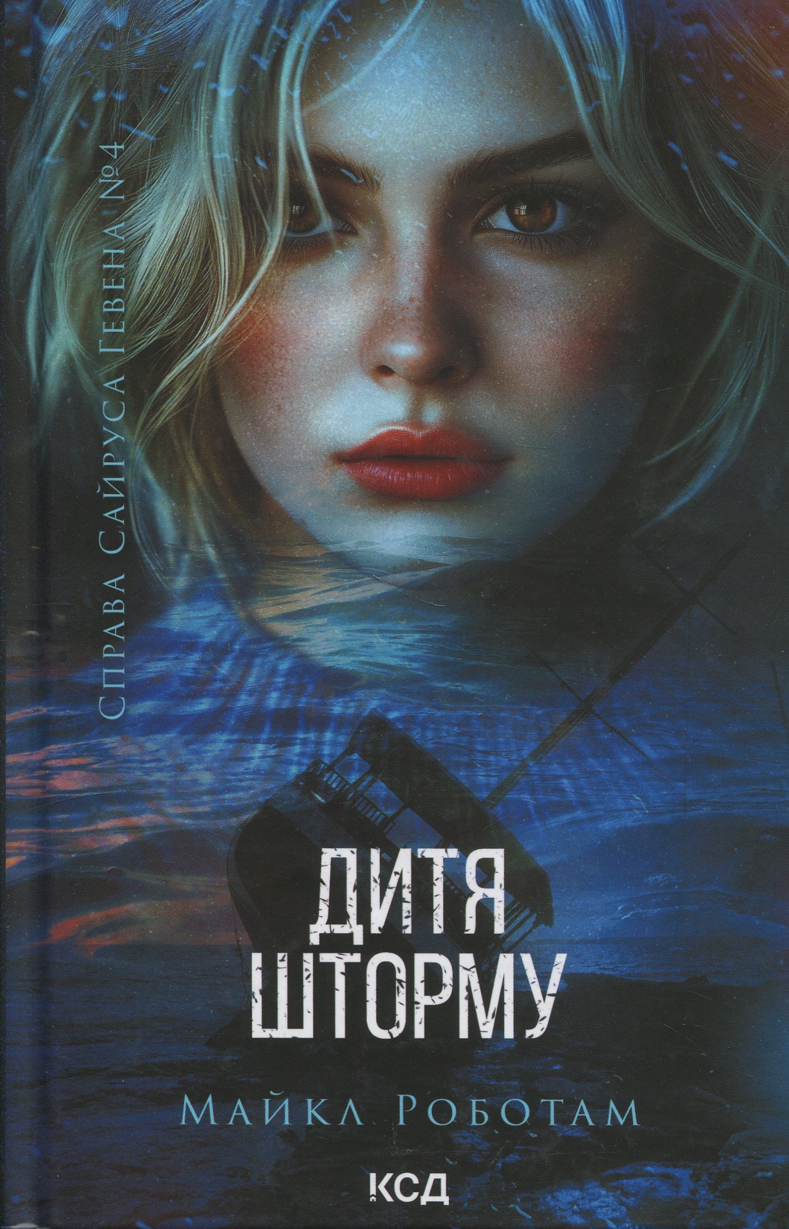 Книга "Роботам М. Справа Сайруса Гевена. Дитя шторму. Кн.4" (у) (3693)